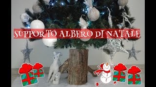 SUPPORTO ALBERO DI NATALE [upl. by Rehptosirhc]