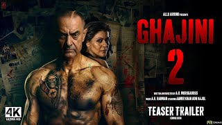 Ghajini Part 2 Trailer 2024  Aamir Khan Kajol Devgn  Releasing 2025 [upl. by Ariad186]