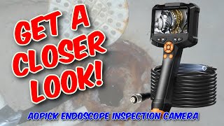 AOPICK Endoscope Inspection Camera Review [upl. by Atenaz]