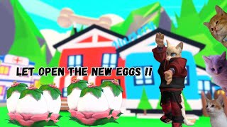 LETS HATCH THE NEW GARDEN EGG  Adopt me [upl. by Zackariah]