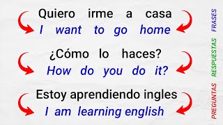 🗽✅ APRENDE A CREAR ORACIONES PREGUNTAS Y RESPUESTAS EN INGLES EN MINUTOS 😱 [upl. by Zashin722]