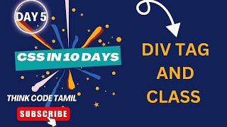 CSS DIV CLASS IN TAMILHTML CSS USING DIV TAG [upl. by Cicely]