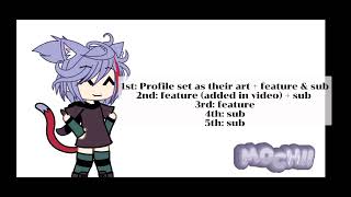 Fanart Contest  gacha Mochiisfanartcontest1 oc fanartcontest 300subs [upl. by Calli483]