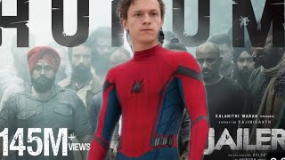 spider man  jailer  Tiger ka Hukum x spider man subscribe Marvel Avengers fans subscribed 💥💥💥💥🙏🙏 [upl. by Fritz]