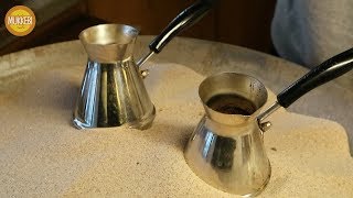 가로수길 │ 터키 샌드 커피 │ Turkish Sand Coffee │ 한국 음식 │ Turkish Food in Korea [upl. by Mikaela]