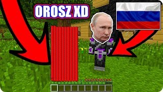 OROSZ MINECRAFT SZERVEREK😱 ROHADT SOK CSALÓ😡 DURVA [upl. by Sedlik459]