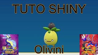 Olivini Shiny  Tuto  Pokemon Ecarlate et Violet [upl. by Demakis911]