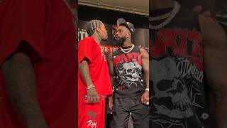 Gervonta Davis and Frank Martin Have a HEATED Faceoff 🔥 [upl. by Ecurb]