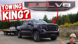 Chevy 1500 62L V8 Engine Heavy Mechanic Towing Review  BETTER Than 35L ECOBOOST [upl. by Aztiram245]