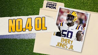 LSUs Emery Jones Jr is a THICCC OT who can block  Summer Scouting 2025 NFL Draft OL Previews [upl. by Saied]