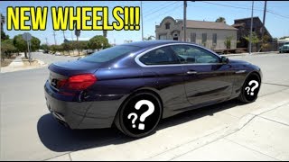 THE BMW 650i FINALLY GETS NEW WHEELS [upl. by Florine]