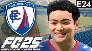 INJURED PLAYERS MAKE INCREDIBLE COMEBACK  FC 25 YOUTH ACADEMY CAREER MODE EP24  CHESTERFIELD [upl. by Nimzaj]