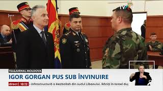 Fostul șef al Marelui Stat Major al Armatei Naționale Igor Gorgan a fost pus sub învinuire [upl. by Prichard]