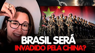 IRMÃ AMERICANA ALERTA DIZENDO QUE A CHIN4 IRÁ 1NV4D1R O BRASIL  Mensagem De Deus [upl. by Herriott]