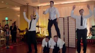 Funny Surprise Groomsmen Dance At Wedding With Bride Reaction [upl. by Mcadams]