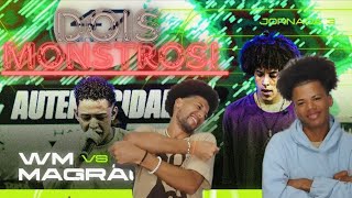 REACT  🤟🏽 WM VS MAGRÃO  fmsbrasil2024  JORNADA 3 BA  URBAN BR [upl. by Attenwahs]