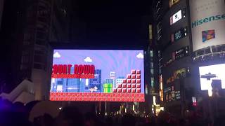 2019年 渋谷カウントダウン マリオイベント 2019 Shibuya Countdown Mario Event [upl. by Fanni]