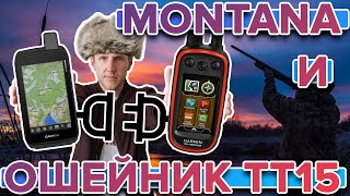 Как подключить навигатор Garmin Montana 700 к ошейнику T5  TT15 и Alpha 100 [upl. by Anat]