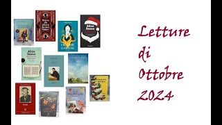 Letture di Ottobre 2024 [upl. by Treva]