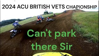 Toddington Mx track 2024 ACU British Vet Championship Over 50s race 3 [upl. by Servais]