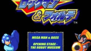 Game Music Rockman amp Forte Mega Man amp Bass  Opening Stage The Robot Museum [upl. by Ahsier]