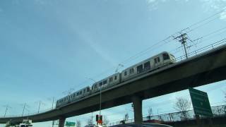 LA Metro Gold Line Over 101 Freeway [upl. by Tonya748]