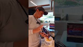 Yacht Chef  Day In The Life PART 1 privatechef yacht chef cooking food [upl. by Lippold]