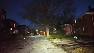 I Drove Through The Roughest Areas of East Cleveland Ohio at Night [upl. by Tur943]