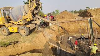 765KV DC FOUNDATION WORK OF WET SOILPOWER TRANSMISSION LINE MOTIVATION WORKOUT [upl. by Vedetta]