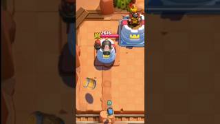 Me playing with cannoneer🤣💀 clashroyale protips goblinbarrel [upl. by Enelyw]