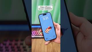 Make iPhone Screen Darker  iPhone Trick🔥 [upl. by Patti]