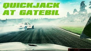 QuickJack Car Lift Travels to Gatebil [upl. by Enairb861]