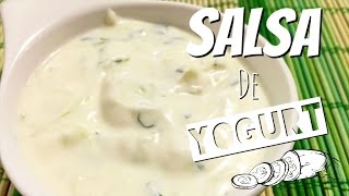 Salsa de yogurt receta fácil [upl. by Thay835]