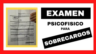 Examen médico para sobrecargos  Te cuento MI EXPERIENCIA ♥ ¿Cómo es  ¿Qué te preguntan [upl. by Ettezil]