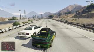 GTA 5 Karin Sultan RS Classic Customization vs Police  Wreck Towing [upl. by Hinman]