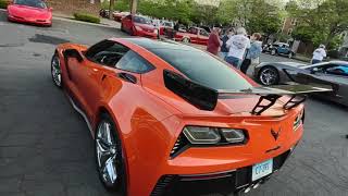 2019 Corvette C7 ZR1 Orange walk around [upl. by Altis]