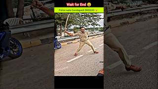 POLICE 🚨 vs BIKER 🥵 BIKED SIZED 😮 PAGAL HOGYA HAI 😡police shorts bikeride youtubeshorts vlog [upl. by Paulita]