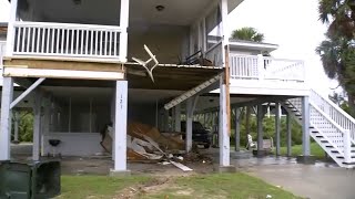 Residents survive tornado that ripped through South Carolina beach [upl. by Meehyrb66]