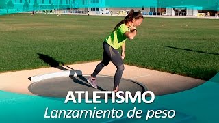 ATLETISMO 17  Lanzamiento de peso [upl. by Siri]