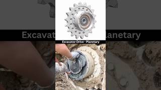 Excavator Drive  Planetary Gear Mechanism ✅ 3ddesign engineering 3dprinting excavator 3dcad [upl. by Norihs538]