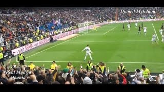 Cristiano Ronaldo  Free Kicks Filmed From The Stands Real Madrid [upl. by Dnomyaw]