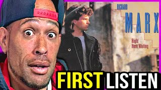 Rapper FIRST time REACTION to Richard Marx  Right Here Waiting Oh yea we making love [upl. by Cattan]