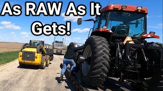 RAW TRUCKING The Non Glamorous Used Tractor Delivery [upl. by Addison]