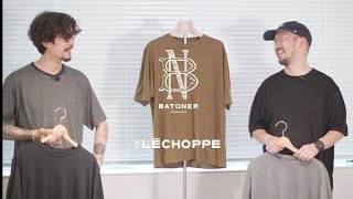 【LECHOPPE】 品良し、価格良し、着心地良し。BATONERの別注ウールTシャツ [upl. by Niamart15]