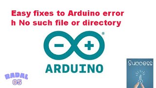 Sữa lỗi No such file or Directory trên Arduino IDE  How to fix errors No such file or Directory [upl. by Gil]