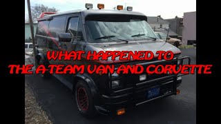 What Happened To The Original TV Series ATeam Van and Corvette ATeam Van To Be Auctioned off 2021 [upl. by Coralie172]