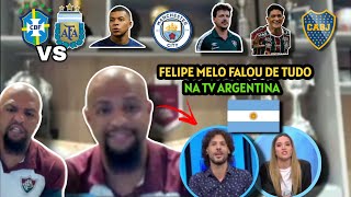 SENSACIONAL ENTREVISTA DE FELIPE MELO PARA TV ARGENTINA APÓS TÍTULO DO FLUMINENSE FALOU SOBRE TUDO [upl. by Press]