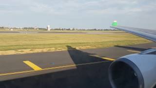 20161225 EVA Air BR106 TPEFUK A330300 Takeoff [upl. by Odarnoc]