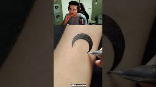 HOW TO DRAW AN ARM TATTOO InkCreation shorts [upl. by Lynd]