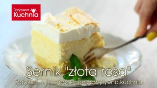 Sernik z rosą 🍰  Dorota Kamińska [upl. by Ardnuasak]